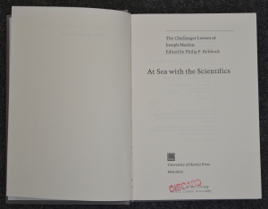 At Sea with the Scientifics by Philip Rehbock